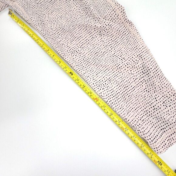 LULULEMON Jet Crop Luon Slim Dottie Dash Grain Black Boyfriend Jogger Pants 6 - Picture 4 of 7